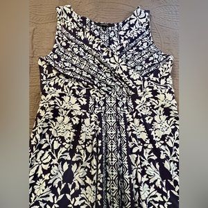 Lands End - Fit and Flair Dress - XL (18)